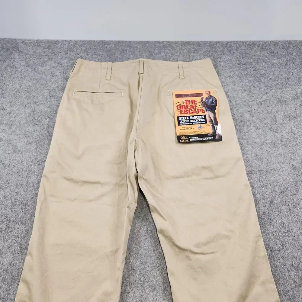 VTG Toys McCoy Steve McQueen The Great Escape‎ Pants Mens 32x31 Japan V. Hilts - Picture 3 of 16